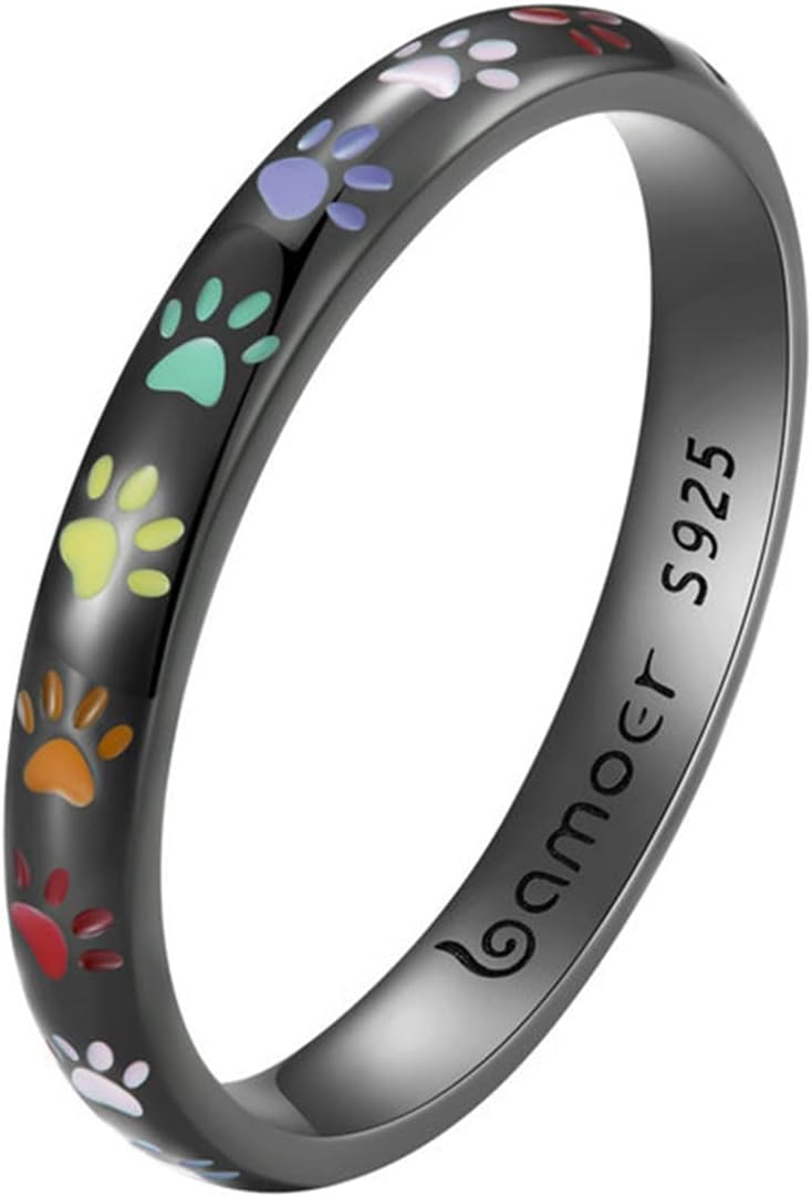 Poteaftrykring lavet af Sterling Sølv