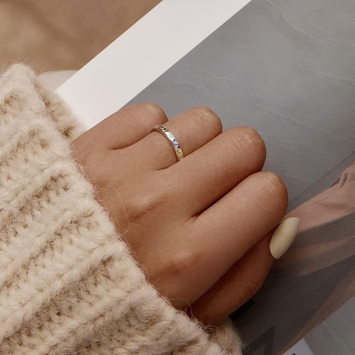 Poteaftrykring lavet af Sterling Sølv