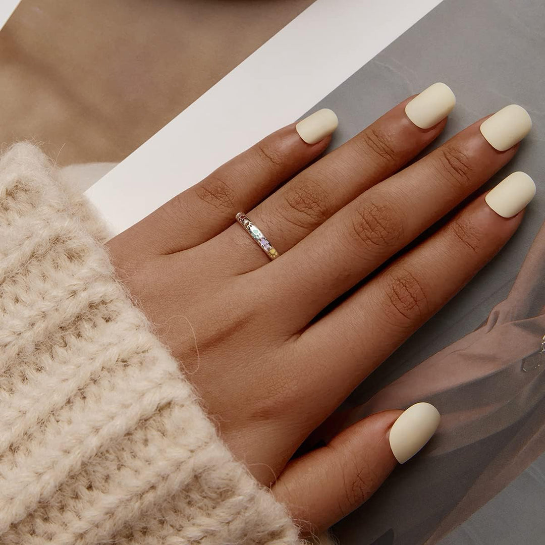 Poteaftrykring lavet af Sterling Sølv