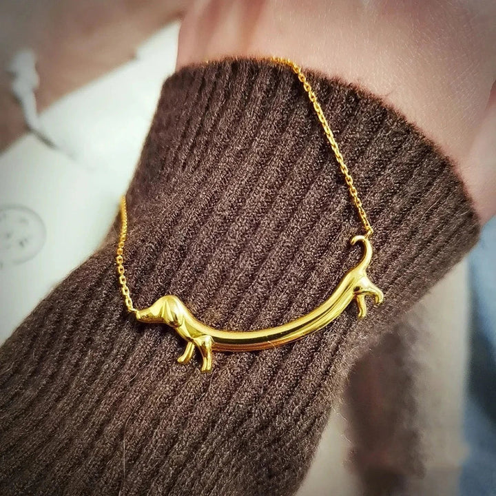 Guldweinerhalskæde til kvinder